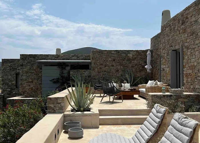 Christina-soros Beach, Villa Antiparos